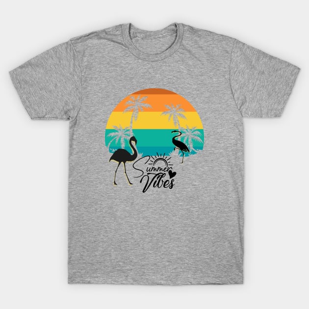 Summer Vibes T-Shirt by ThePawPrintShoppe